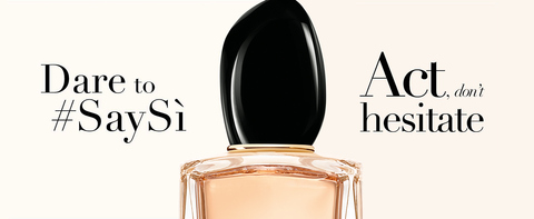 Sì de Giorgio Armani. La fragancia de la nueva feminidad.